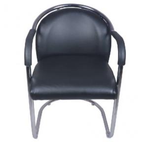 0271 MB Black Integro Mid Back Guest Chair